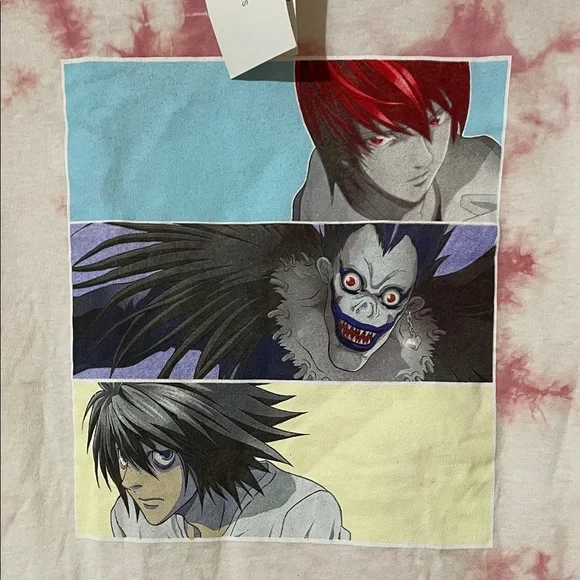 Anime Character Tie-Dye T-Shirt - Picture 2 of 8